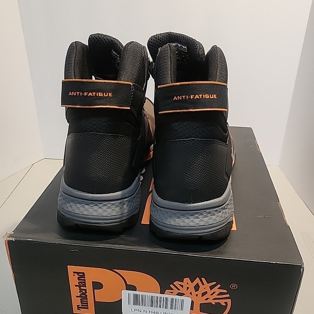 Timberlan Pro Switchback Mens Size 11.5 Brown Outdoor Composite Toe Safety Boots - Picture 7 of 12